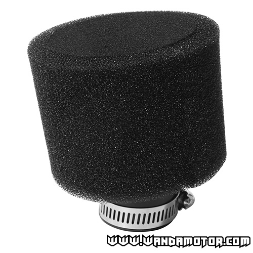 Foam air filter 35mm black